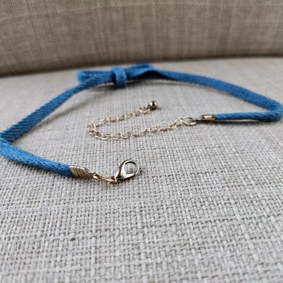 Cara Kids New York Choker Necklace Set of 2 Chokers Yellow and Blue Jewelry - Picture 10 of 12